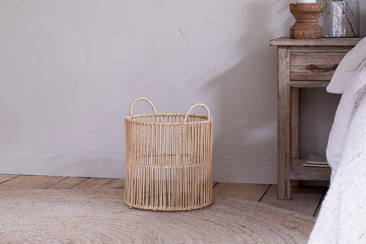 Panier en jute Kanika - Naturel