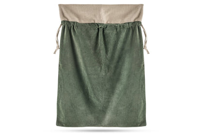 Sac en Velours de Coton Karru - Vert Forêt