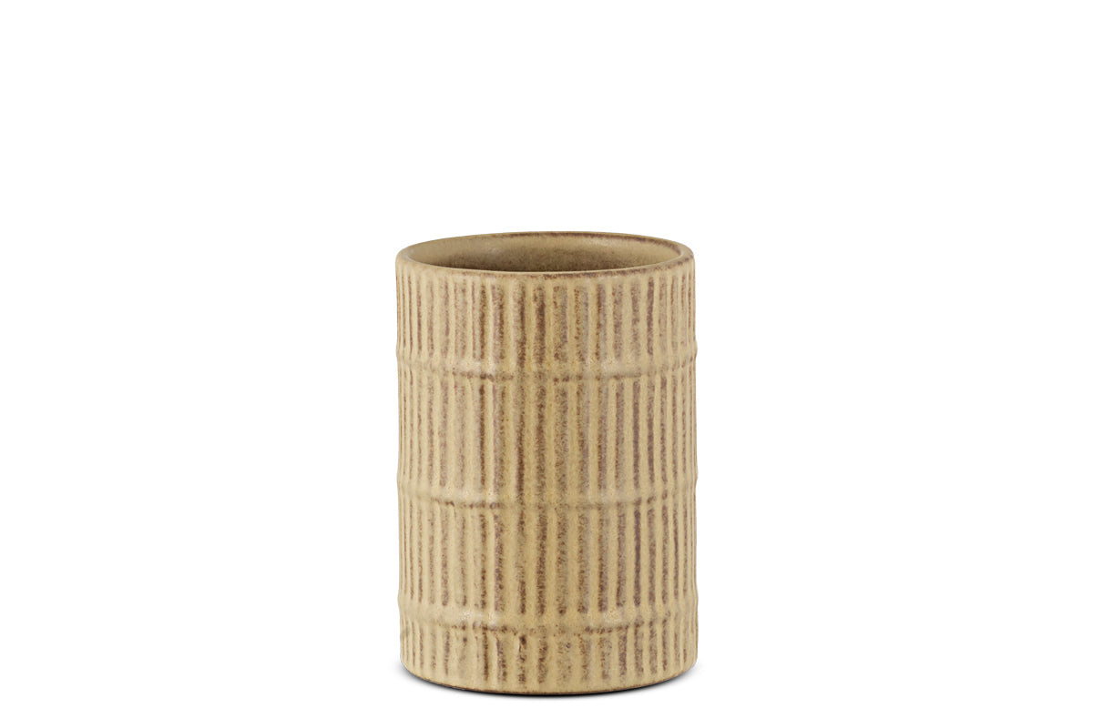 Porte-brosse à dents en céramique Kiani - Crème