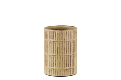 Porte-brosse à dents en céramique Kiani - Crème