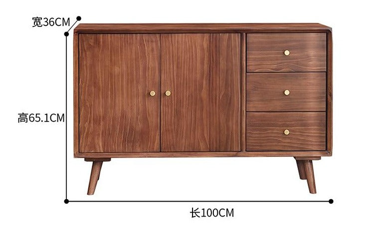 Buffet LUCAS en bois massif moderne