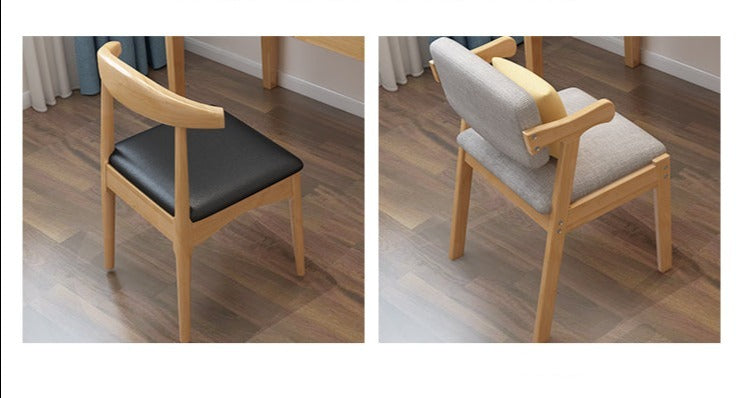 Bureau d'écriture LYDIA CARLTON Table d'ordinateur de bureau en bois massif 