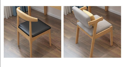 Bureau d'écriture LYDIA CARLTON Table d'ordinateur de bureau en bois massif 