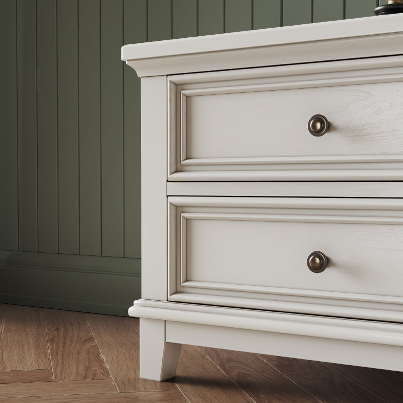 Meuble console TV en bois massif Leonardo Classic Country