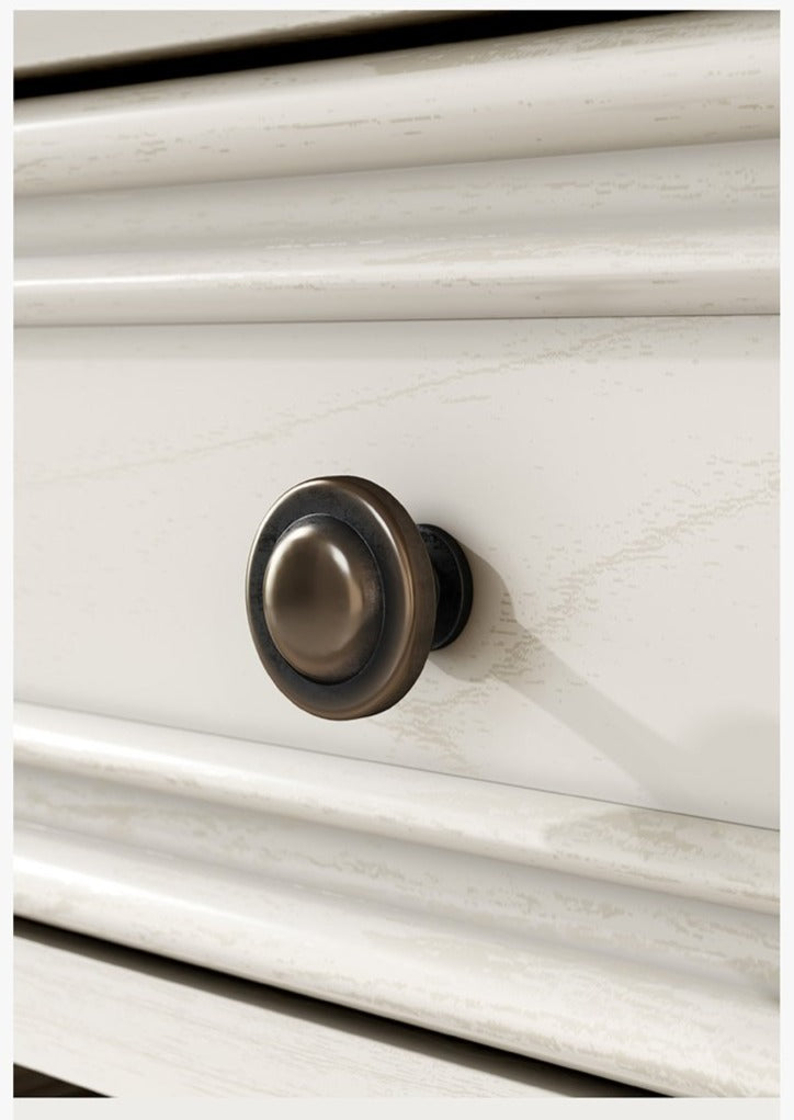 Meuble console TV en bois massif Leonardo Classic Country