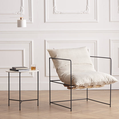 Fauteuil large capitonné Lexington 