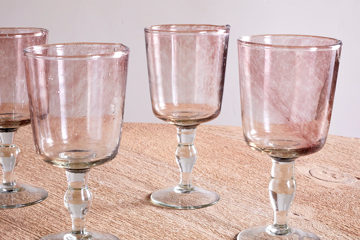 Verre à vin Llanera - Prune - (Lot de 4)