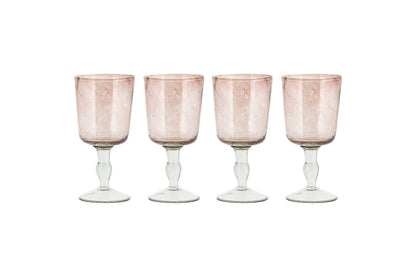 Verre à vin Llanera - Prune - (Lot de 4)