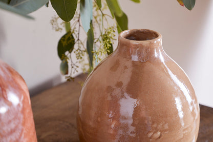 Vase en céramique Lucia - Mélange de terre cuite