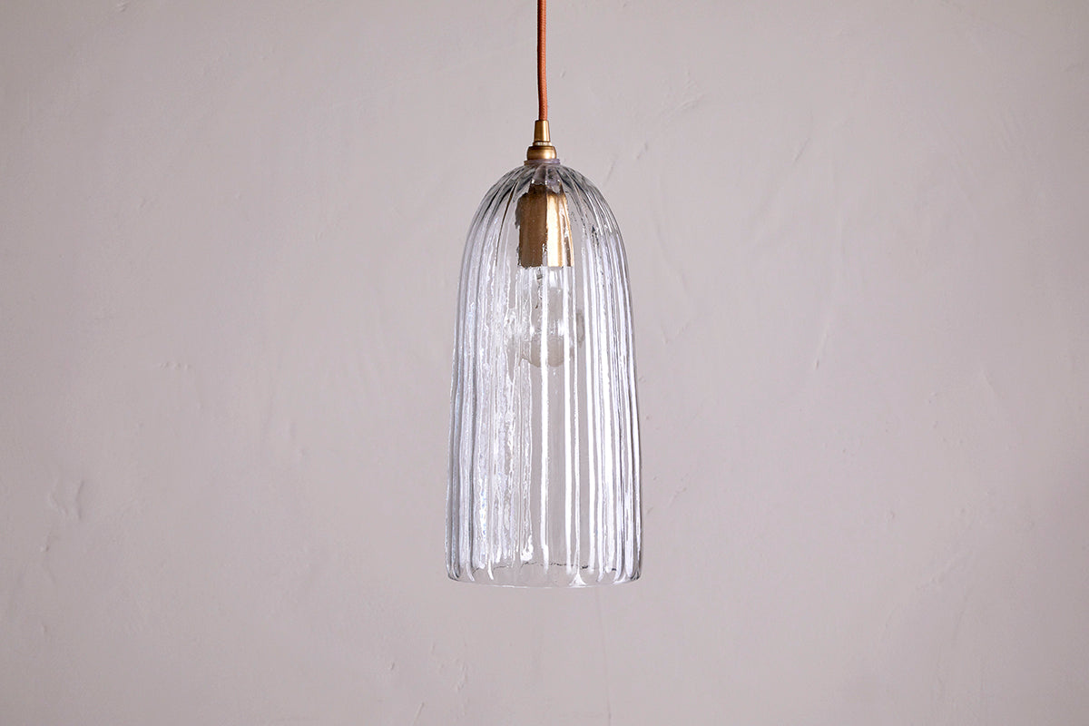 Suspension Lumina en verre recyclé - Transparent