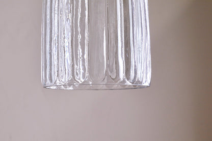 Suspension Lumina en verre recyclé - Transparent