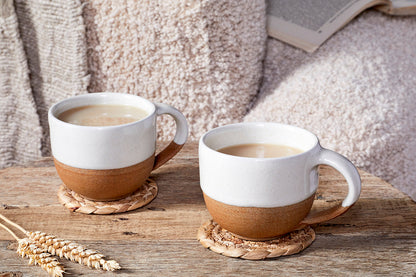 Tasse à café Mali - Blanc (lot de 2)