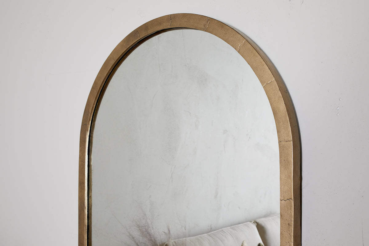 Miroir pleine longueur Murwara - Laiton antique