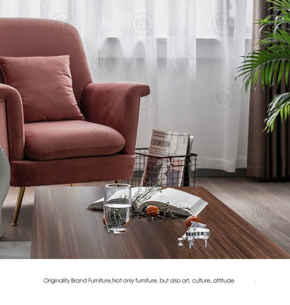 Table basse scandinave japonaise Maeve RADISSON en bois massif nordique (4 couleurs, 8 tailles) 