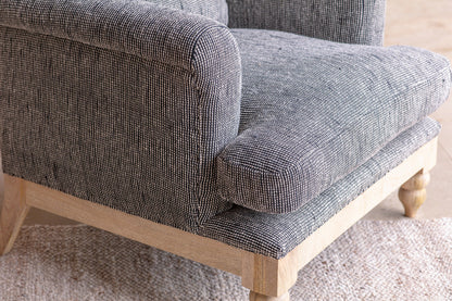 Fauteuil Maganda en coton - Anthracite