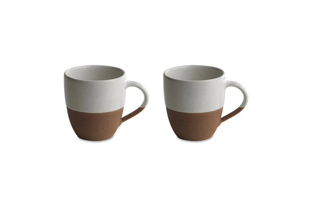 Grande tasse Mali - Blanc (lot de 2)