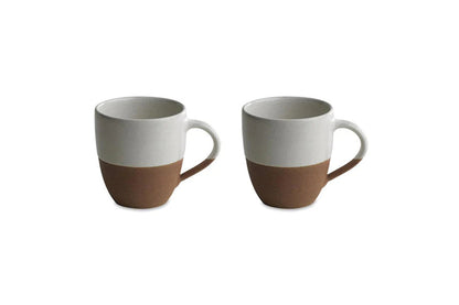 Grande tasse Mali - Blanc (lot de 2)