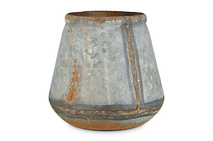 Jardinière d'extérieur Mamba - Zinc vieilli