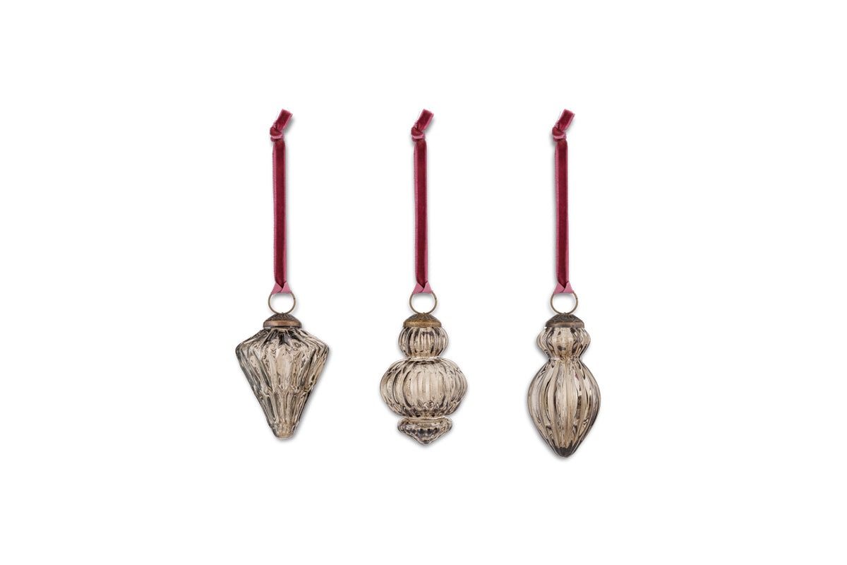 Boules Manipur - Fumée (lot de 3)