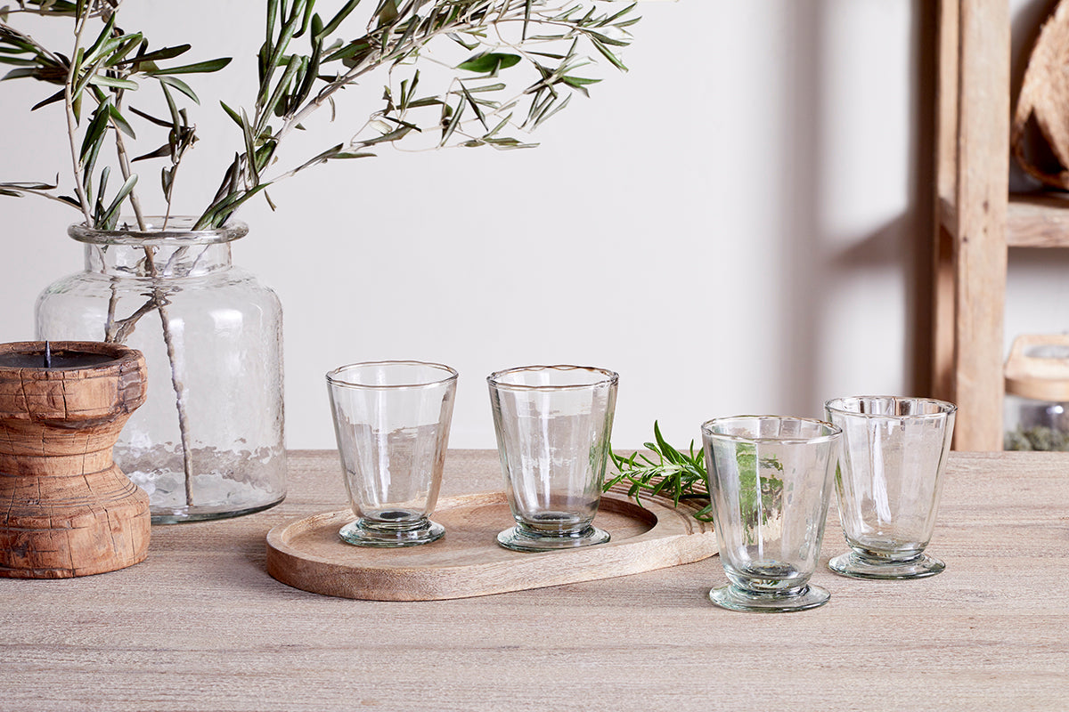 Verre Minati - Transparent - (Lot de 4)