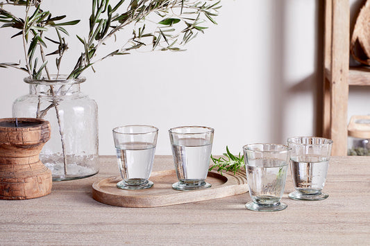 Verre Minati - Transparent - (Lot de 4)