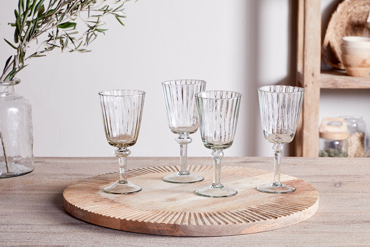 Verre à vin Minati - Transparent - (Lot de 4)