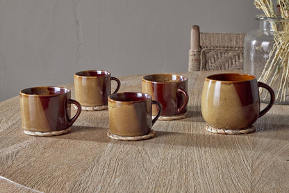 Mugs Naav - Moutarde - Petit format (lot de 2)