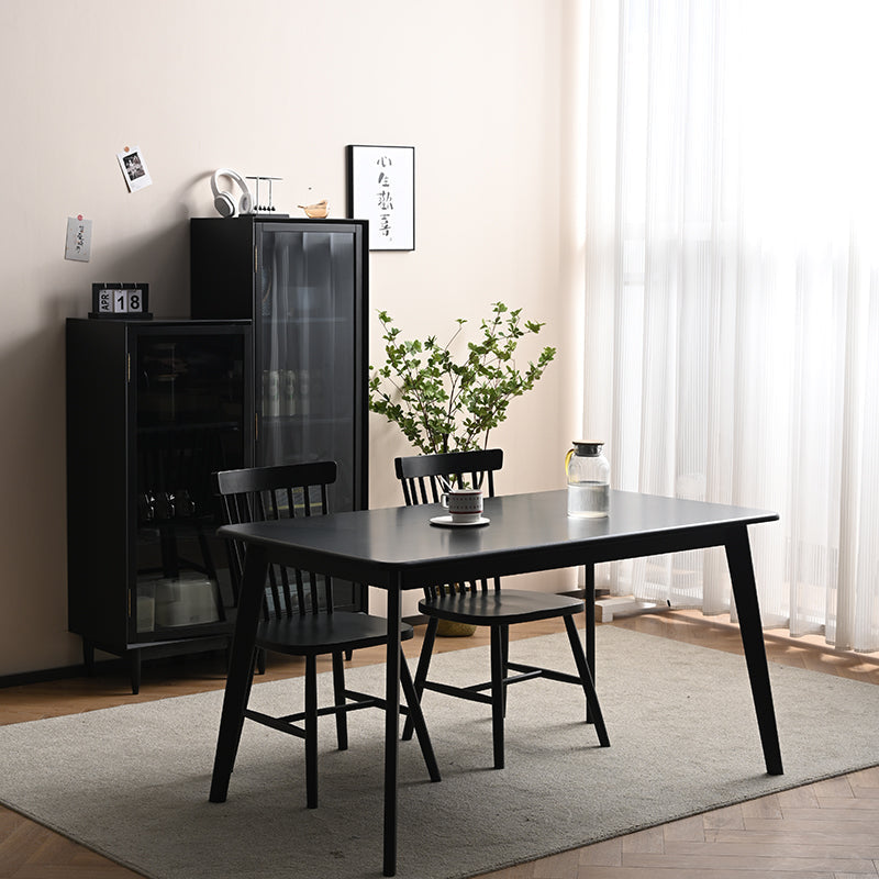 ELLE SWEDEN Bibliothèque en verre et bois massif (4 couleurs, 2 tailles) 