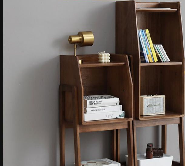 Bibliothèque en pin massif ANTHONY Rangement précieux / Livres