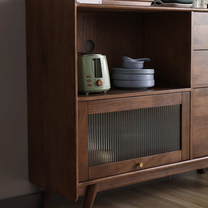 Buffet nordique HENRY, armoire de rangement de cuisine 