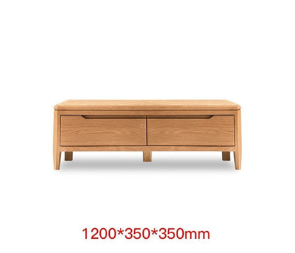 GEORGIA Sweden HILTON Meuble console TV en bois massif