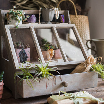 Boîte de présentation vintage Ludie