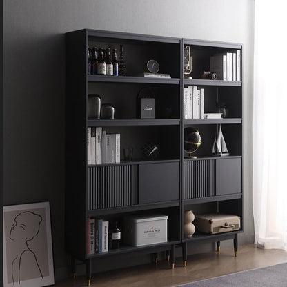 Bibliothèque ISABEL HYATT en bois massif nordique (2 tailles, 4 couleurs)