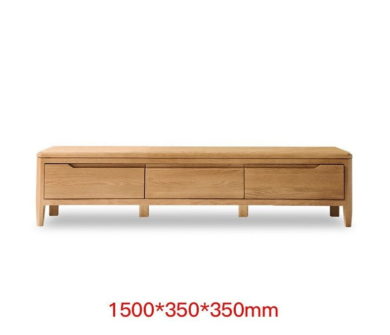 GEORGIA Sweden HILTON Meuble console TV en bois massif