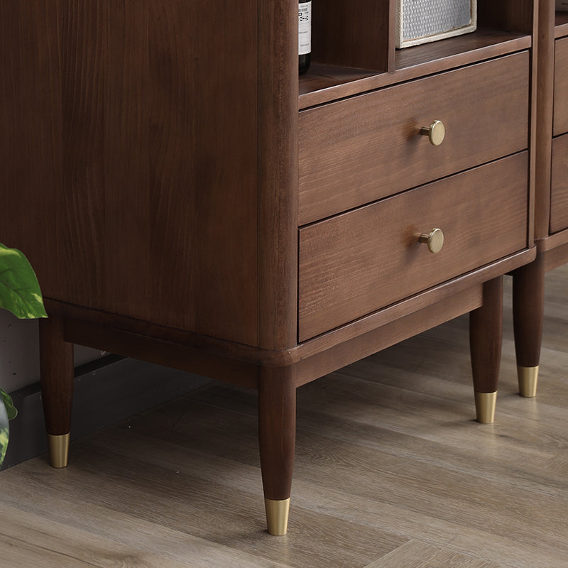 Bibliothèque classique moderne ANGEL en bois de pin 