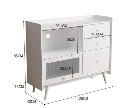 Buffet nordique HENRY, armoire de rangement de cuisine 