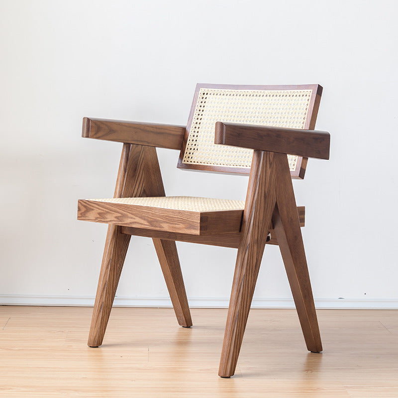 Fauteuil en bois massif Atticus 