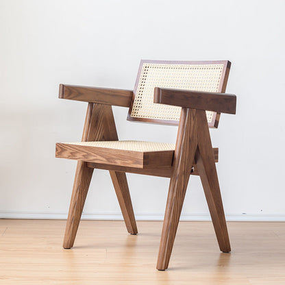 Fauteuil en bois massif Atticus 