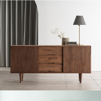 Buffet LOLA NEW YORK HILTON de style scandinave et nordique, tout en bois massif 