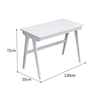 Bureau Juliana Kyoto Japonais Scandinave Bois Massif 