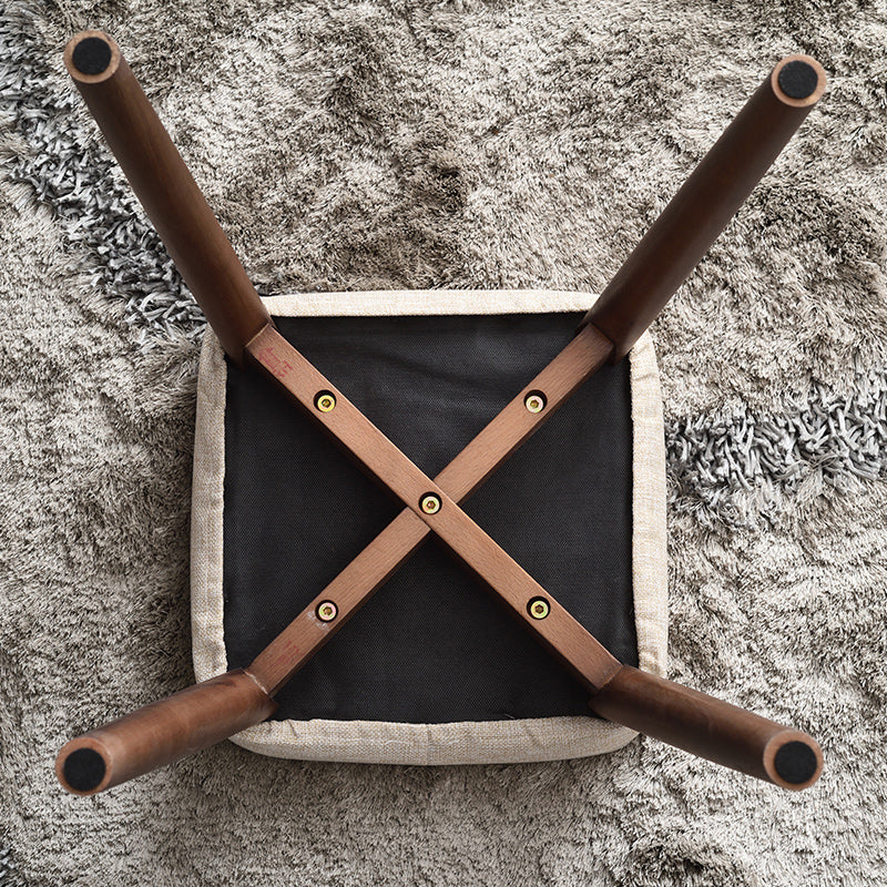 Tabouret coussin JAXON Table à manger et coiffeuse en bois massif 