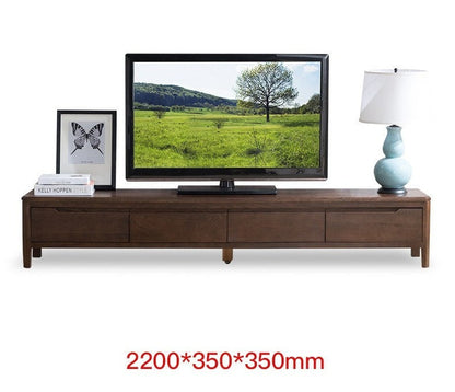 GEORGIA Sweden HILTON Meuble console TV en bois massif