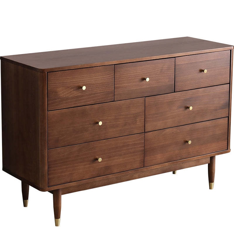 LANDON Commode Scandinave Moderne 7 Tiroirs 119 cm