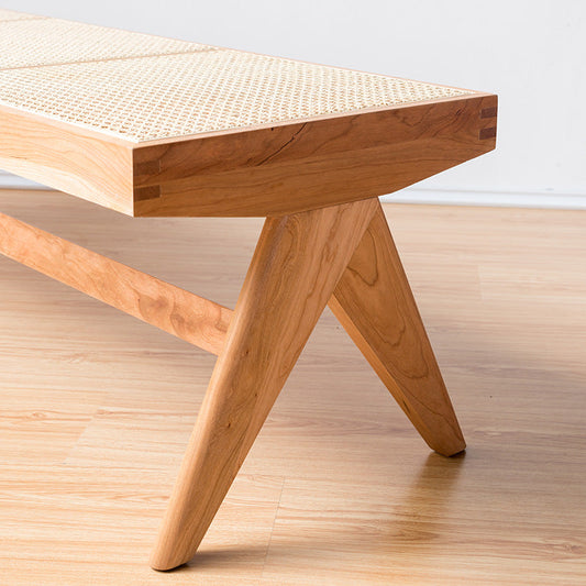 Banc et ottoman en rotin Atticus, uniquement disponibles en Australie