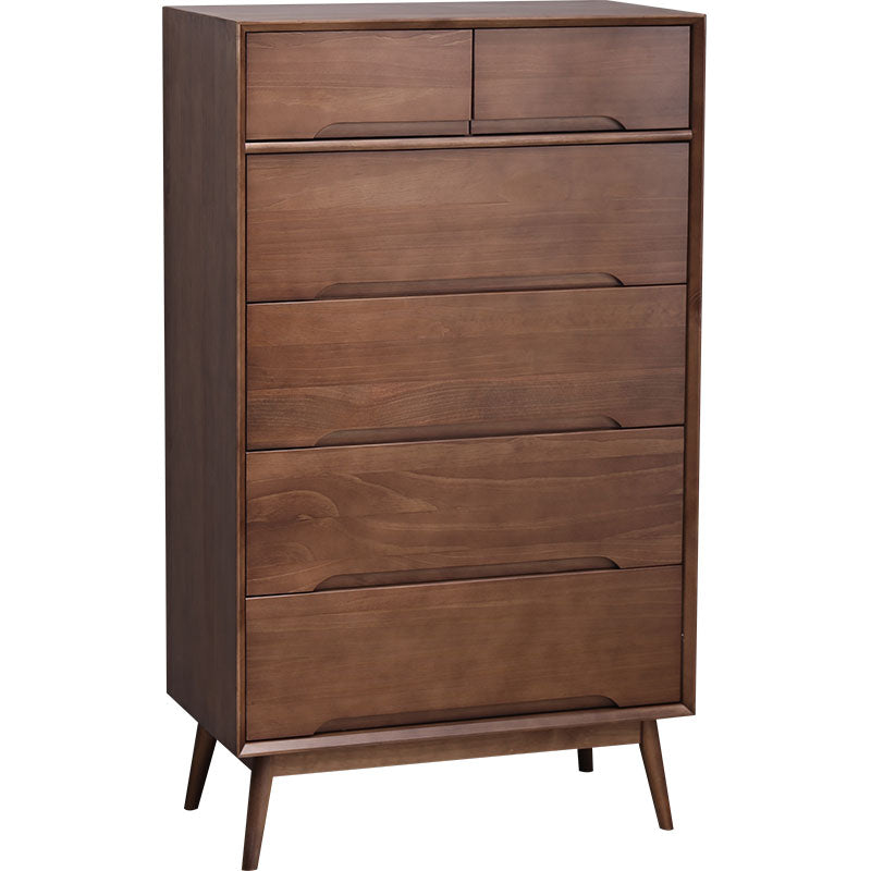 Commode scandinave en bois massif ANN (4 couleurs, 2 tailles)