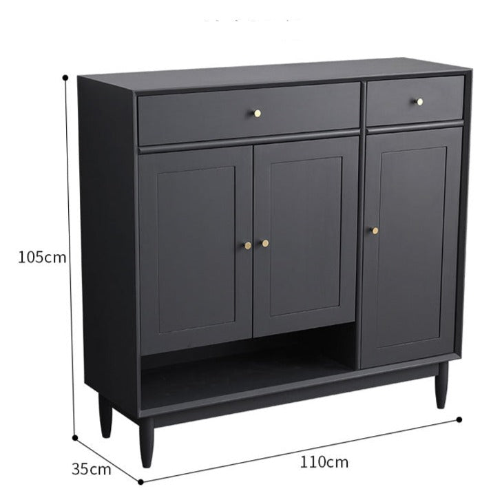 Buffet DIANA SWEDEN en bois massif (2 tailles, 4 couleurs) 