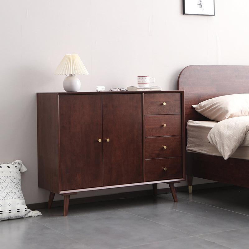 Buffet commode ALAYNA SWEDEN simple et moderne en bois massif