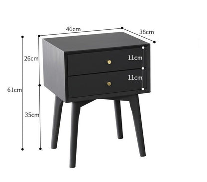 GABRIEL Lampe de chevet moderne en bois massif de style nordique