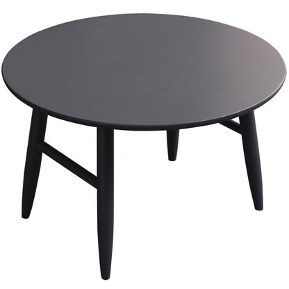 Table basse scandinave japonaise Alayah en bois massif (4 couleurs, 2 tailles) 