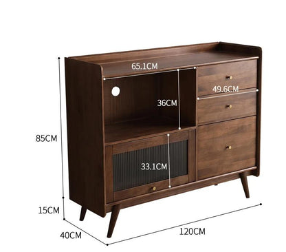 Buffet nordique HENRY, armoire de rangement de cuisine 
